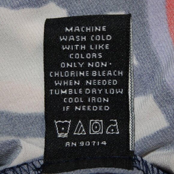 Coco Bianco Top $79 Sz M Orange Multi Color Floral Polyester Spandex Top - Picture 8 of 11